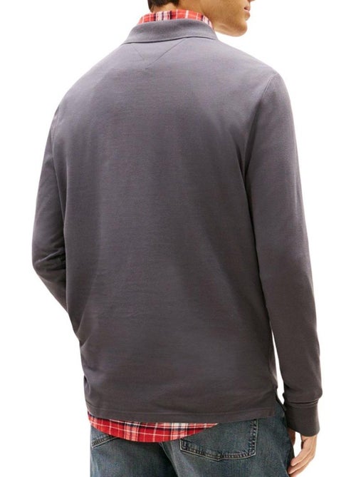 Tommy Hilfiger Donkergrijze Polo voor Heren DM0DM20232 - Kiabi Tommy Hilfiger Donkergrijze Polo voor Heren DM0DM20232 - Kiabi