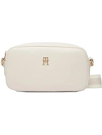 Tommy hilfiger essential camera crossbody tas zwart dames