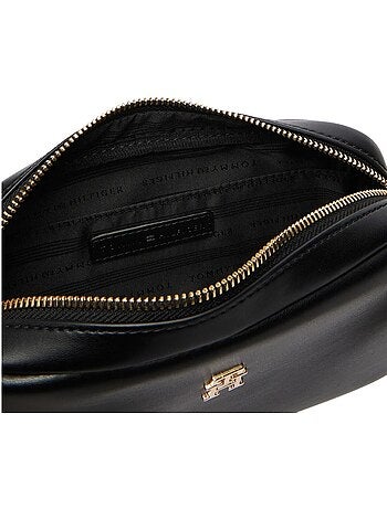 Tommy hilfiger essential camera crossbody tas zwart dames