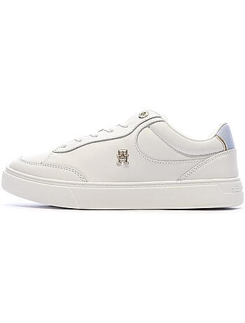 Tommy hilfiger essential chic witte dames sneakers