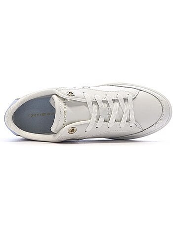Tommy hilfiger essential chic witte dames sneakers