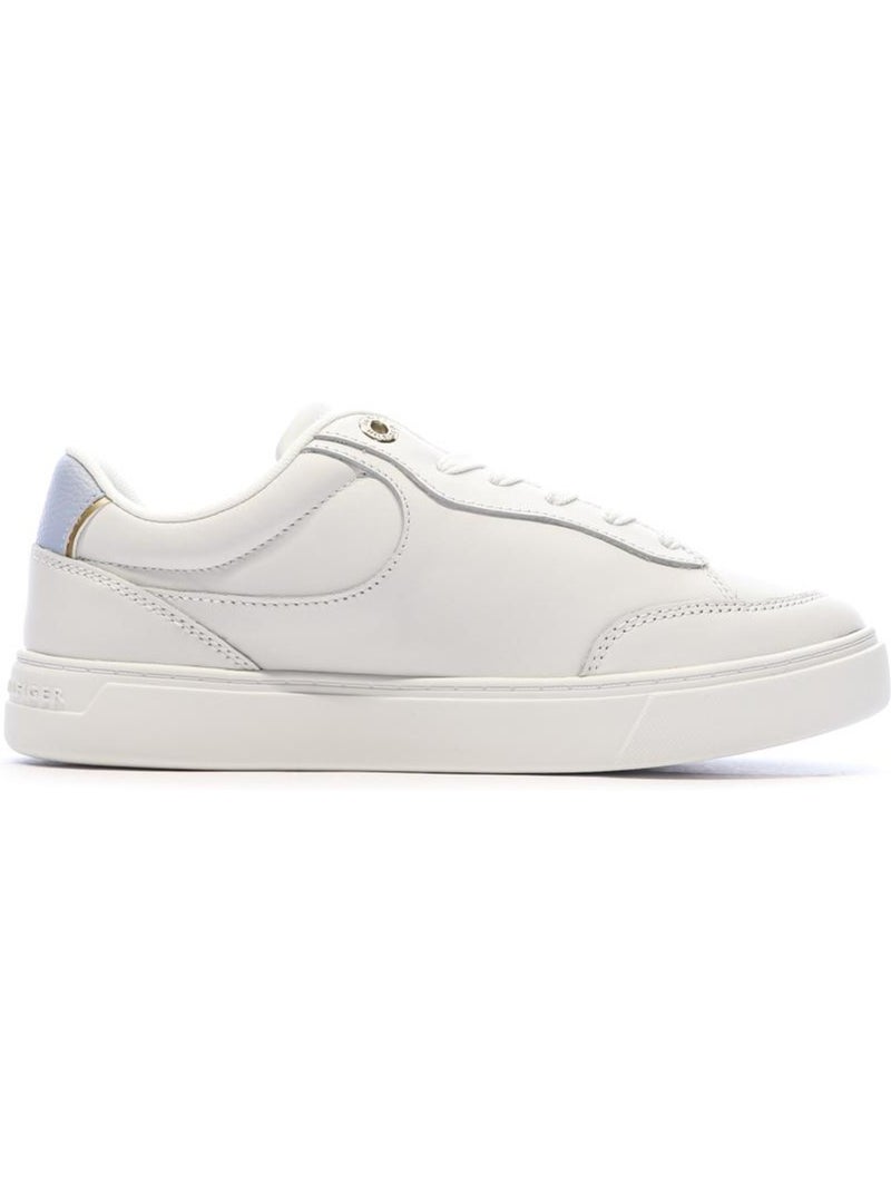 Tommy Hilfiger Essential Chic Witte Dames Sneakers Wit - Kiabi