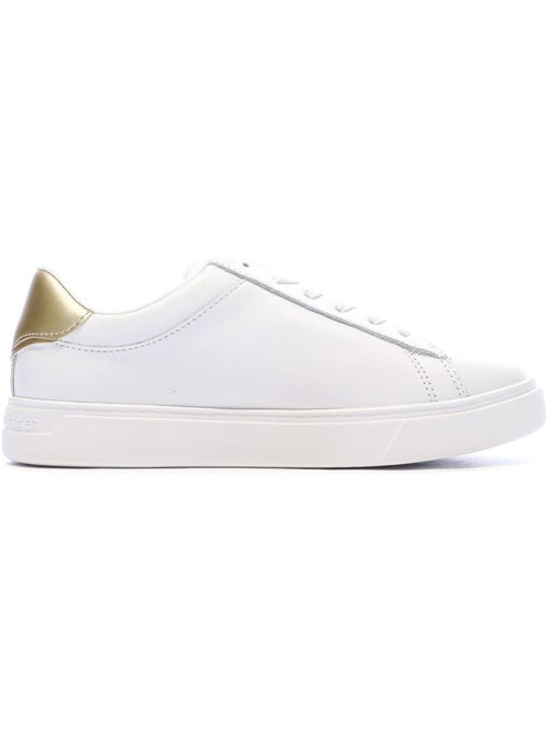 Tommy Hilfiger Essential Court Sneakers Dames Wit - Kiabi Tommy Hilfiger Essential Court Sneakers Dames Wit - Kiabi