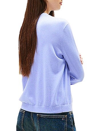 Tommy hilfiger essential dames trui blauw dw0dw20159