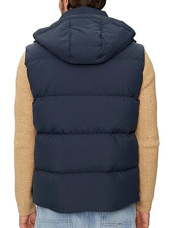 Tommy hilfiger essential mouwloze bodywarmer voor heren - marineblauw