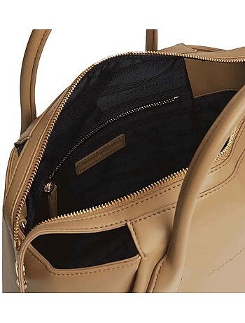 Tommy hilfiger essential satchel camel dames schoudertas