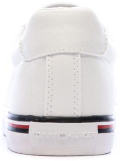 Tommy Hilfiger Essential Stripes Sneakers Dames Wit - Kiabi Tommy Hilfiger Essential Stripes Sneakers Dames Wit - Kiabi