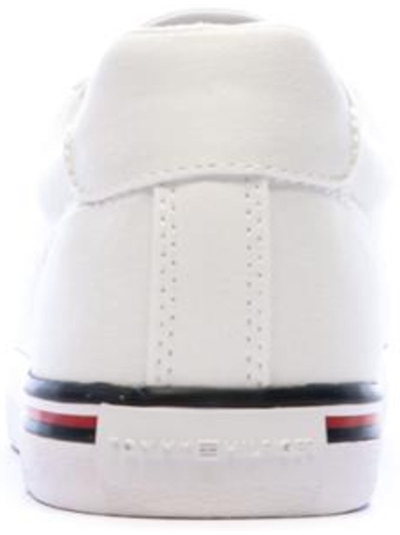Tommy Hilfiger Essential Stripes Sneakers Dames Wit Wit - Kiabi