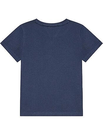 Tommy hilfiger essential t-shirt voor meisjes - marineblauw