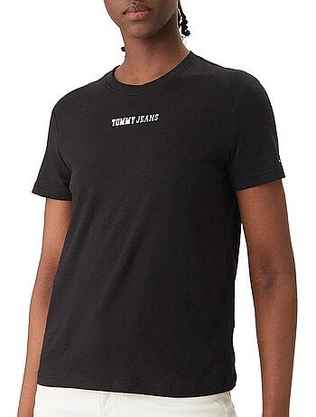 Tommy hilfiger essential t-shirt zwart voor heren