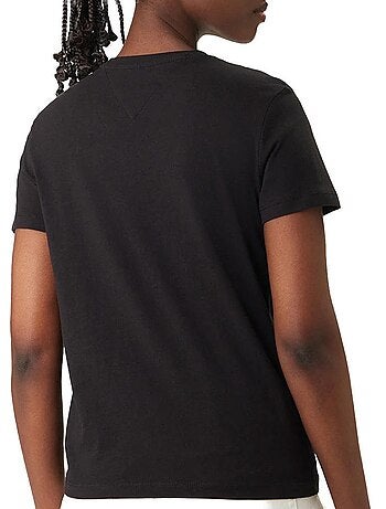 Tommy hilfiger essential t-shirt zwart voor heren