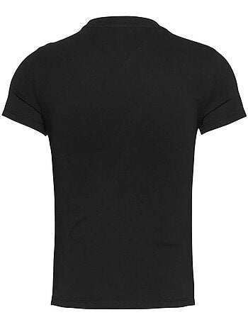 Tommy hilfiger essential zwart t-shirt voor dames