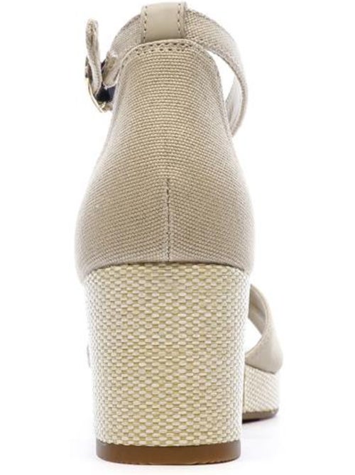 Tommy Hilfiger Flag Criss-cross Beige Sandalen voor Dames - Kiabi Tommy Hilfiger Flag Criss-cross Beige Sandalen voor Dames - Kiabi