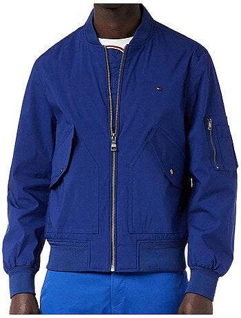 Tommy hilfiger flex bomberjack voor heren - marineblauw