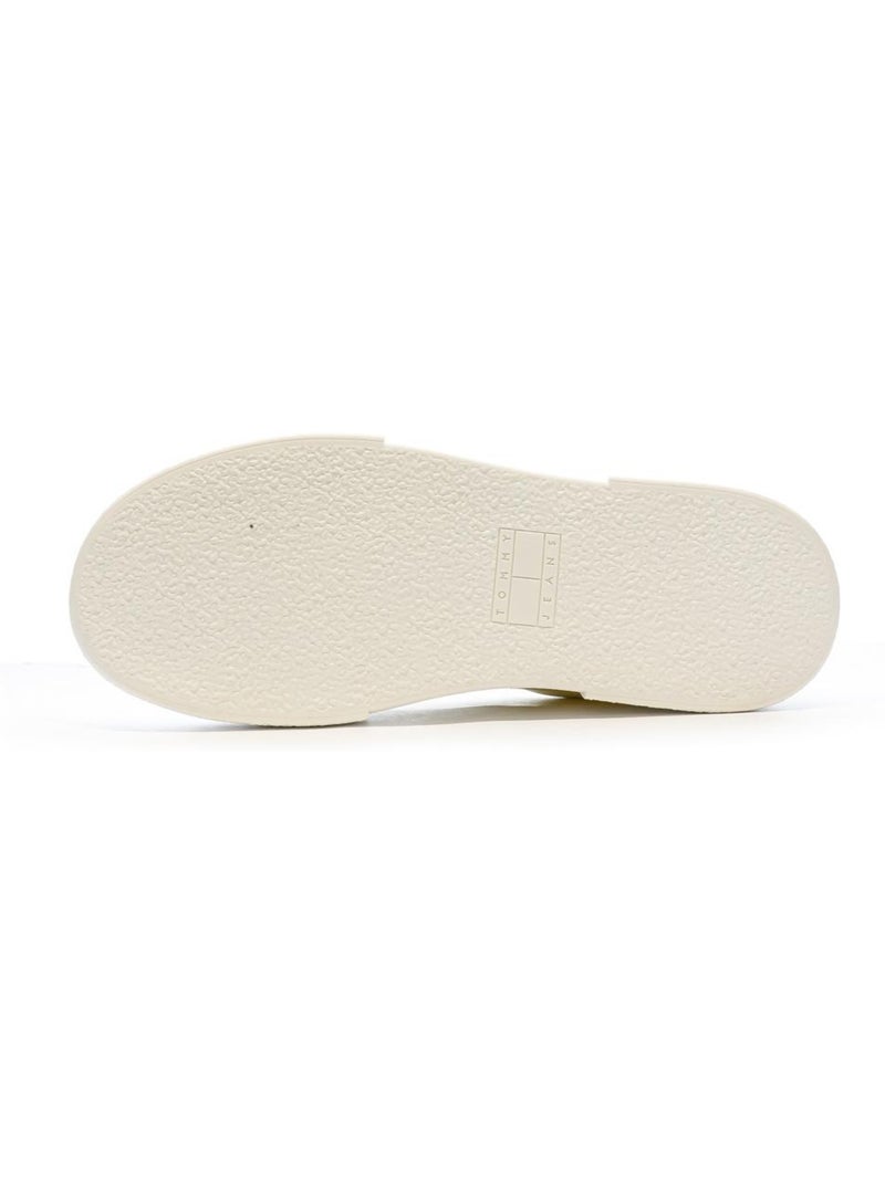 Tommy Hilfiger Foxing Flatform Gele Dames Sneakers Geel - Kiabi