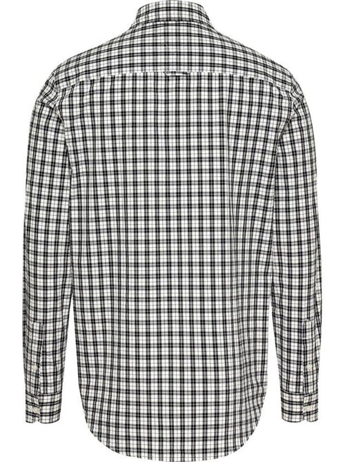 Tommy Hilfiger Geruit Overhemd Zwart/Wit voor Heren - Kiabi Tommy Hilfiger Geruit Overhemd Zwart/Wit voor Heren - Kiabi