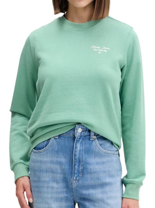 Tommy Hilfiger Groene Damessweater 21960 - Kiabi Tommy Hilfiger Groene Damessweater 21960 - Kiabi