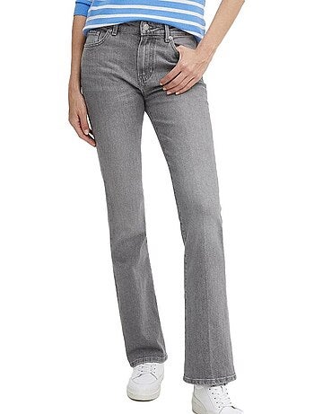 Tommy hilfiger gya bootcut jeans voor dames - grijs