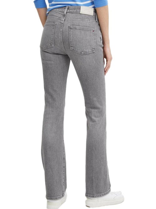 Tommy Hilfiger Gya Bootcut Jeans voor Dames - Grijs - Kiabi Tommy Hilfiger Gya Bootcut Jeans voor Dames - Grijs - Kiabi