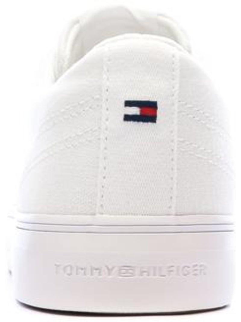 Tommy hilfiger harlem witte heren sneakers Wit - Kiabi