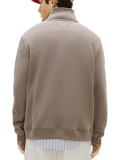 Tommy Hilfiger Heren Fleece Sweatshirt Grijs - Kiabi Tommy Hilfiger Heren Fleece Sweatshirt Grijs - Kiabi