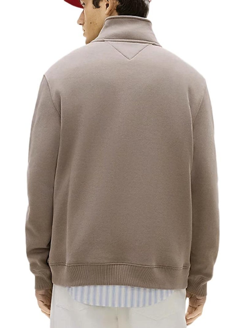 Tommy Hilfiger Heren Fleece Sweatshirt Grijs Zilvergrijs - Kiabi