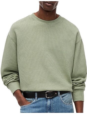 Tommy hilfiger heren groene washed sweatshirt