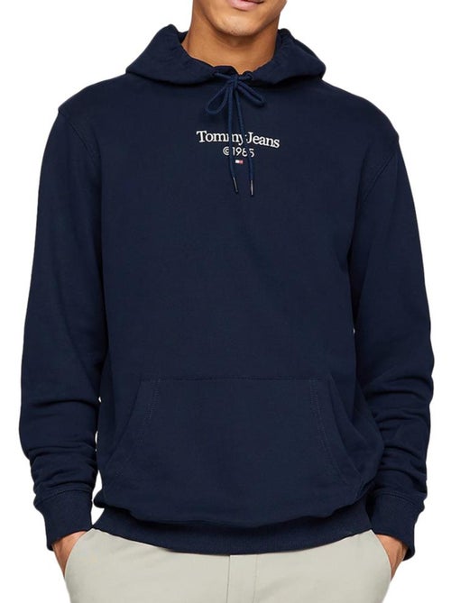 Tommy Hilfiger Heren Hoodie Marineblauw Entry Graphic - Kiabi Tommy Hilfiger Heren Hoodie Marineblauw Entry Graphic - Kiabi