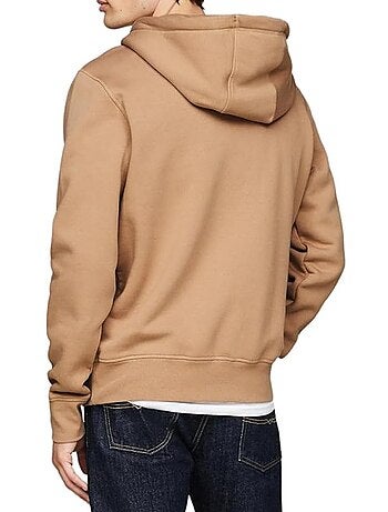 Tommy hilfiger heren hoodie met logo - beige