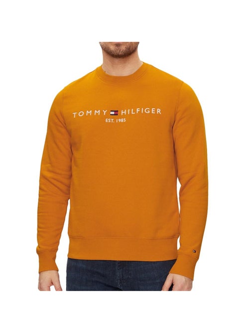 Tommy Hilfiger Heren Hoodie Oranje met Logo Blend - Kiabi Tommy Hilfiger Heren Hoodie Oranje met Logo Blend - Kiabi