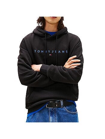 Tommy hilfiger groene heren sweatshirt linear