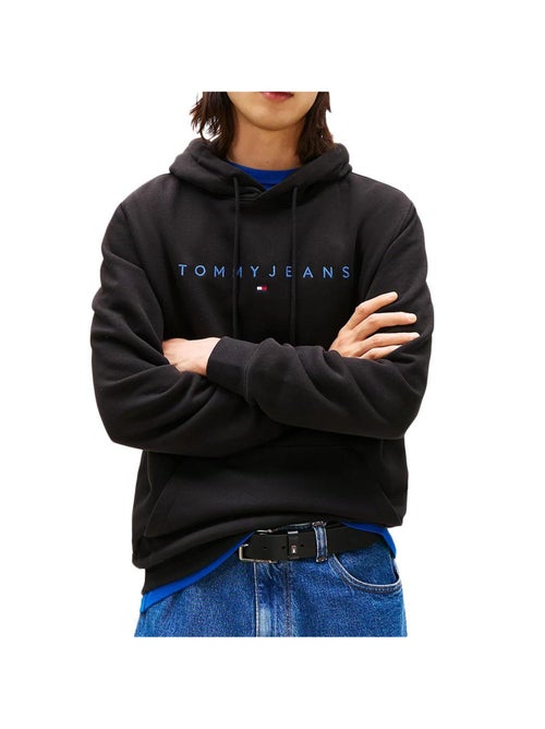 Tommy Hilfiger Heren Hoodie Zwart Linear - Kiabi Tommy Hilfiger Heren Hoodie Zwart Linear - Kiabi