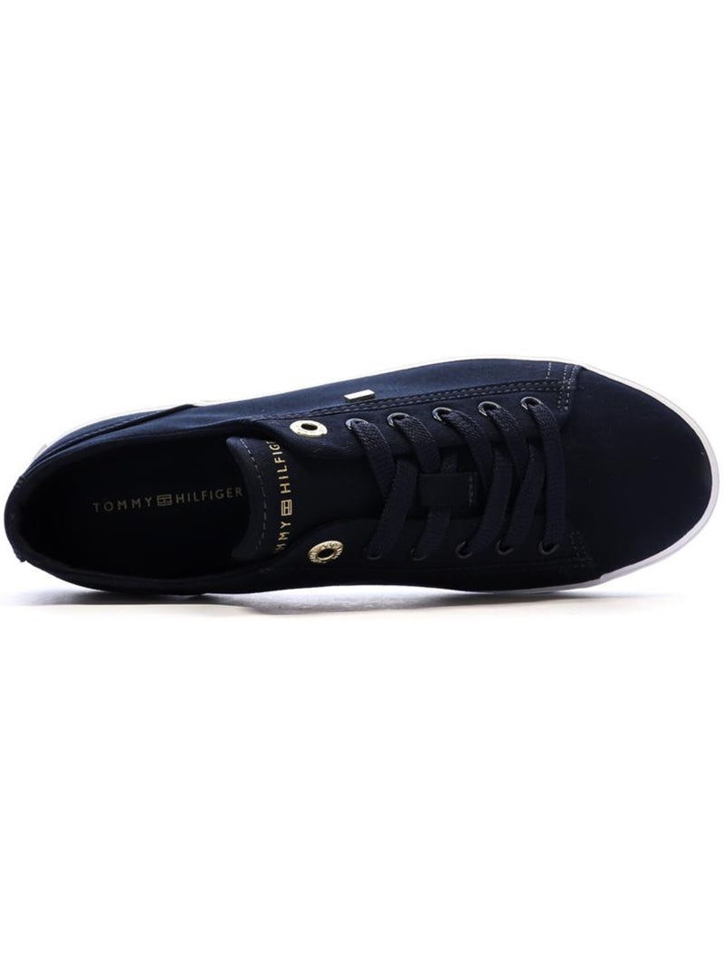 Tommy hilfiger heren marineblauwe sneakers Blauw - Kiabi