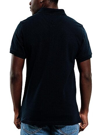 Tommy hilfiger heren polo zwart dm0dm18927