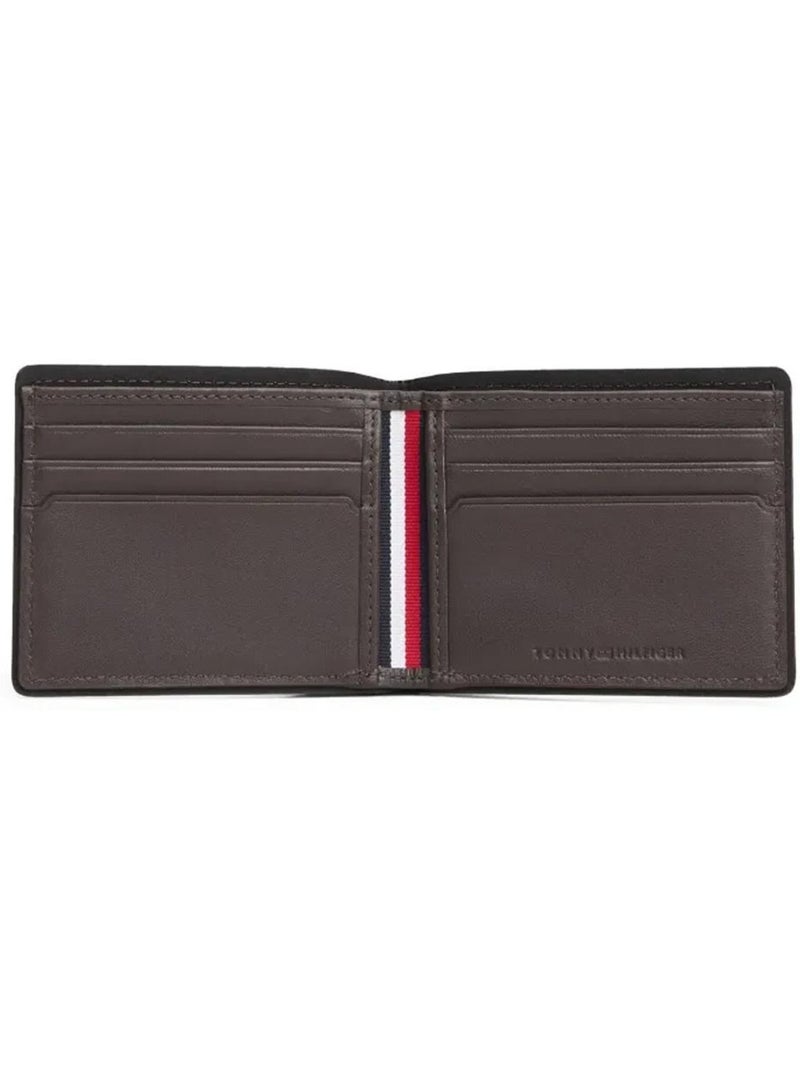 Tommy Hilfiger Heren Portemonnee Bruin Leer AM0AM13739 Cappuccinobruin - Kiabi