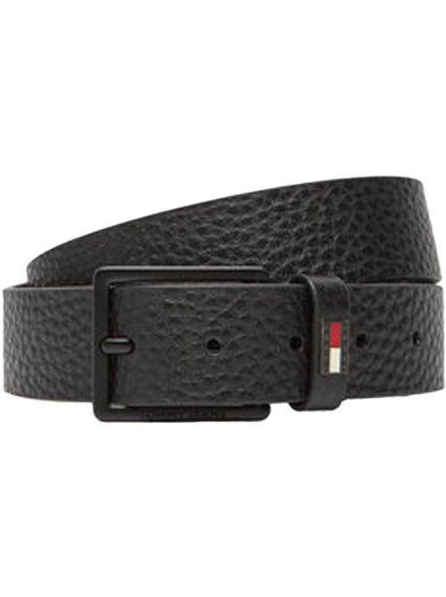 Tommy Hilfiger Heren Riem Zwart AM0AM13418 - Kiabi Tommy Hilfiger Heren Riem Zwart AM0AM13418 - Kiabi