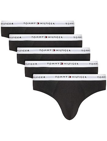 Tommy Hilfiger Heren Slips Zwart - 5-Pack UM0UM02905