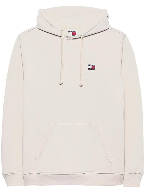 Tommy Hilfiger Heren Sweatshirt Beige met Badge - Kiabi Tommy Hilfiger Heren Sweatshirt Beige met Badge - Kiabi