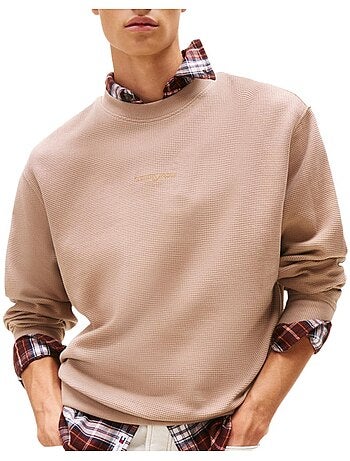 Tommy hilfiger heren sweatshirt marine dm0dm21622