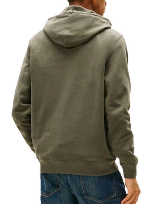 Tommy Hilfiger Heren Sweatshirt Kaki DM0DM22113 - Kiabi Tommy Hilfiger Heren Sweatshirt Kaki DM0DM22113 - Kiabi
