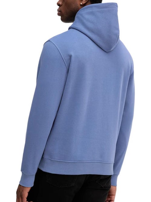 Tommy Hilfiger Heren Sweatshirt met Lineair Logo - Blauw - Kiabi Tommy Hilfiger Heren Sweatshirt met Lineair Logo - Blauw - Kiabi