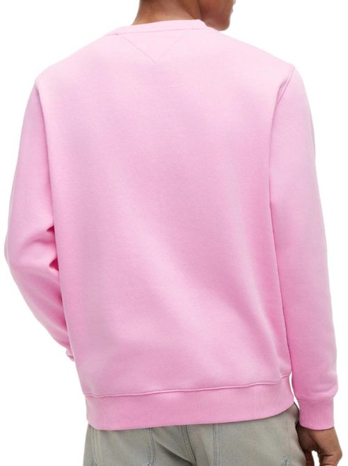 Tommy Hilfiger Heren Sweatshirt met Ronde Hals - Rode Vlag Collectie - Kiabi Tommy Hilfiger Heren Sweatshirt met Ronde Hals - Rode Vlag Collectie - Kiabi