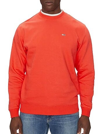 Tommy Hilfiger Heren Groene Sweatshirt Reg Flag Crews