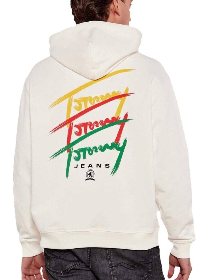 Tommy Hilfiger Heren Sweatshirt Wit DM0DM21372 Wit - Kiabi