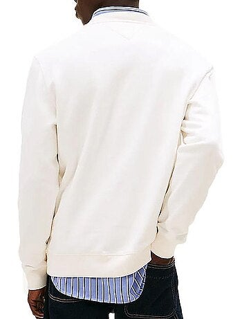 Tommy Hilfiger Heren Groene Sweatshirt Reg Flag Crews