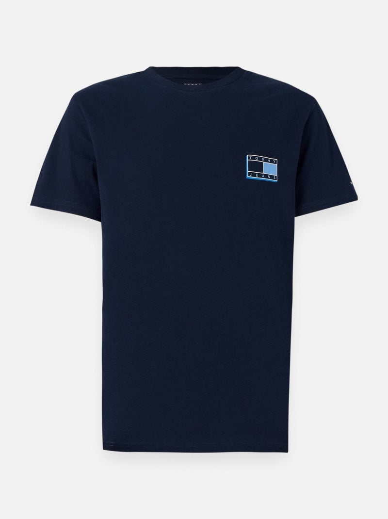Tommy Hilfiger Heren T-Shirt Marineblauw Blauw - Kiabi