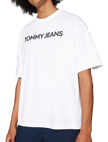 Tommy hilfiger heren t-shirt wit - nieuwe collectie