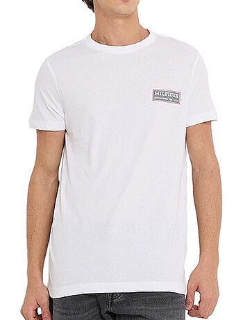 Tommy hilfiger heren t-shirt wit met print