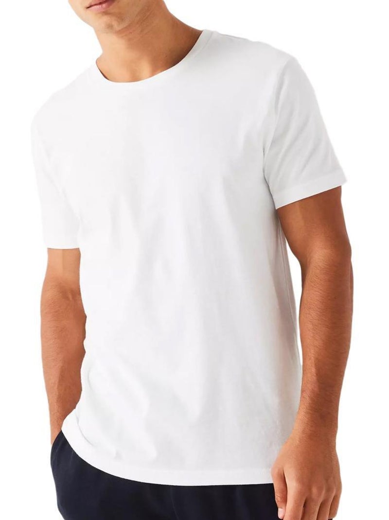 Tommy Hilfiger Heren T-shirts Wit - Set van 3 Wit - Kiabi