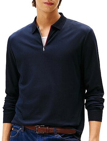 Tommy hilfiger heren trui marineblauw mw0mw40302